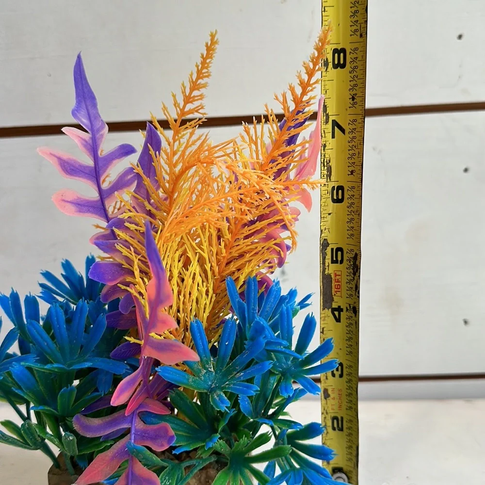 Colorful Aquarium Plants - Aquarium Decor - Fish Tank Plants - decor for tank